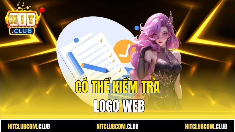Có thể kiểm tra logo web